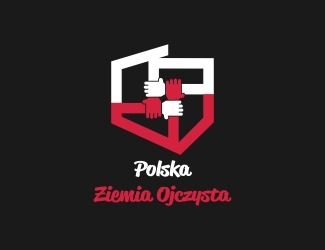 Projekt graficzny logo dla firmy online Polska Ziemia Ojczysta